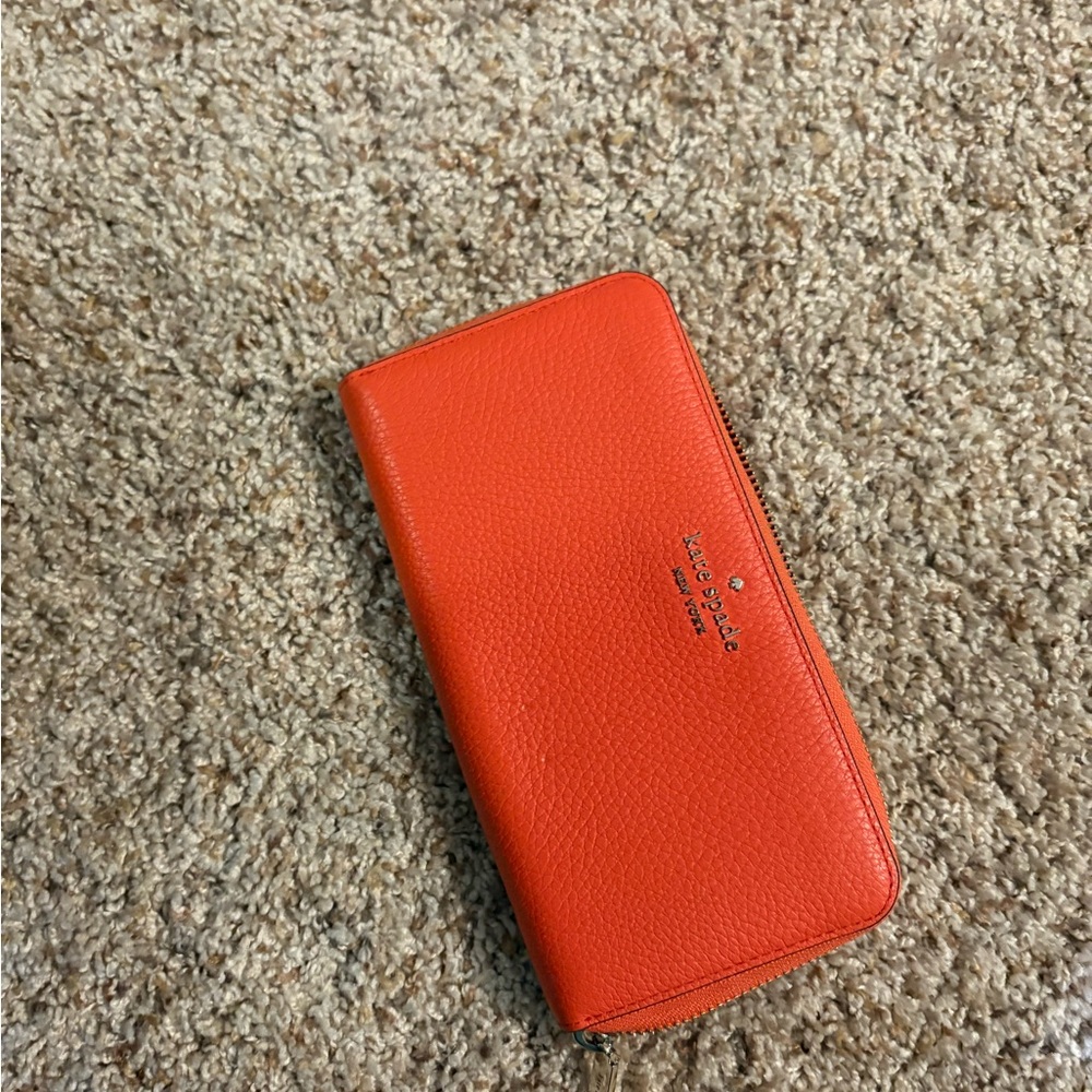 Kate Spade Vibrant Orange Wallet
